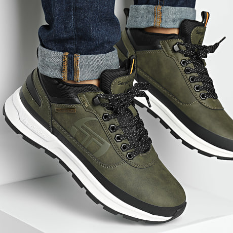 Sergio Tacchini - Baskets Cortina STM421020 Dark Khaki