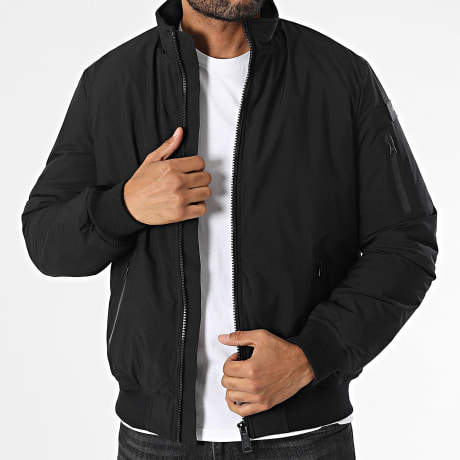 Schott NYC - Easton Bomber Jacket Black