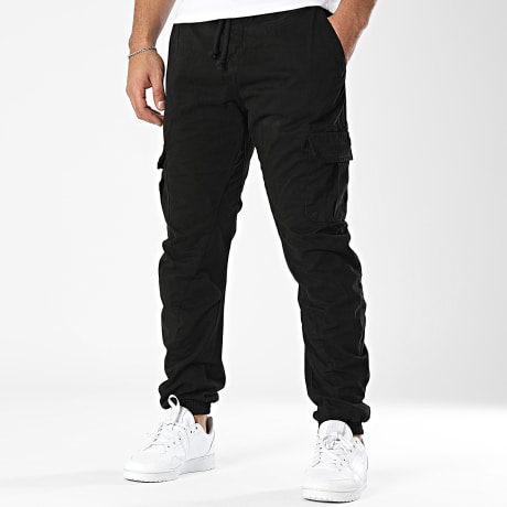 Urban Classics - TB1268 Pantalón Cargo Negro