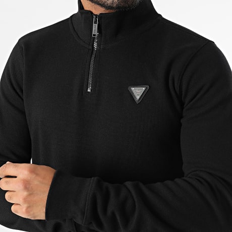 Deeluxe - Kent 04V5300M Sudadera Cuello Cremallera Negro