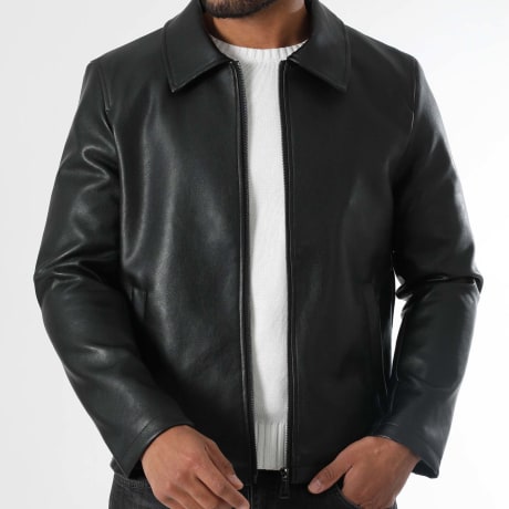 LBO - Jacket Imitation Leather 1453 Black