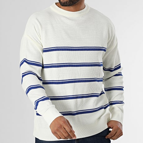 Fins de Séries - King Blue White Stripe Sweater