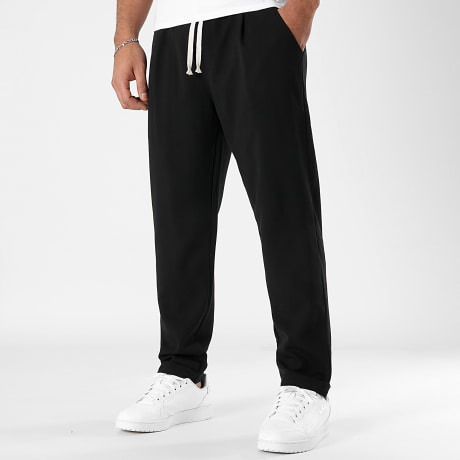 LBO - Pantalon Habillé Texturé 1512 Noir