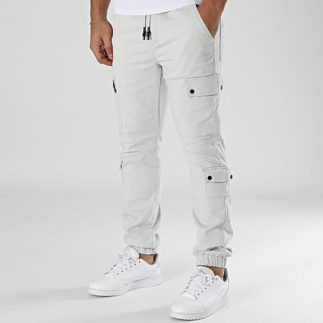 PXP - T19939 Light Grey Cargo Pants