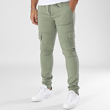 PXP - Pantalon Cargo T239020 Vert Kaki