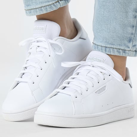 Adidas Sportswear - Baskets Femme Iconic Lifestyle White Silver