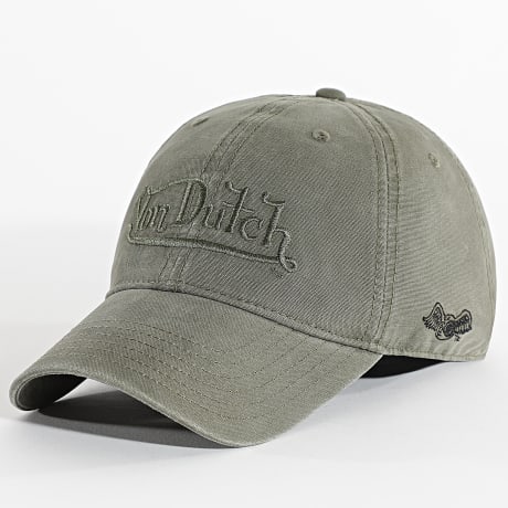 Von Dutch - CAS1 Baseballpet Khaki Groen