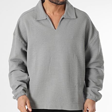 Fins de Séries - Grey V-neck sweater