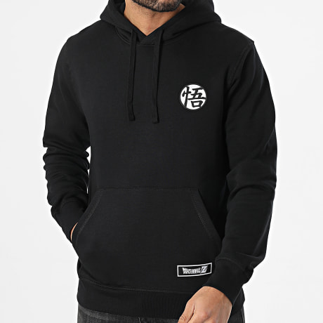 Dragon Ball Z - Goku Badge Hoodie Negro