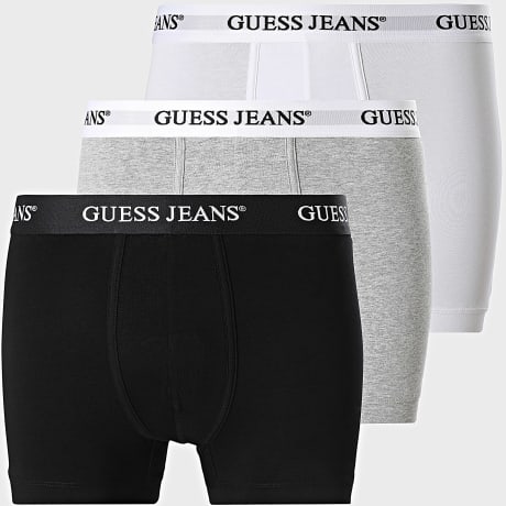 Guess - Set van 3 M4BZ45-K6YW1 Zwart Wit Heather Grijze Boxers