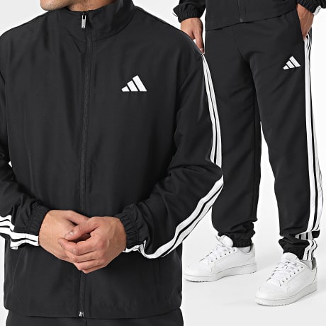 Adidas Sportswear - Ensemble De Survetement A Bandes 3 Stripes JI8849 Noir