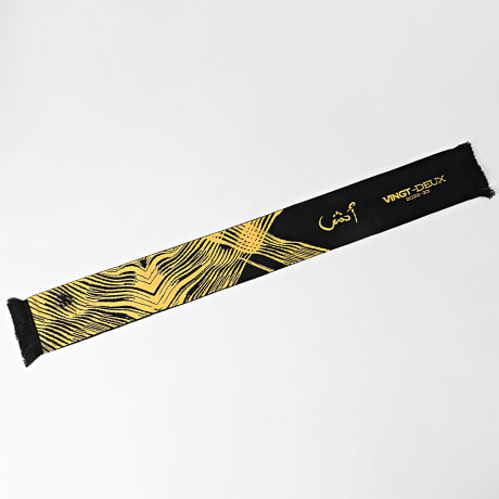 ASHE 22 - Bufanda y CD Twenty-Two Black Yellow gratis