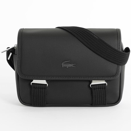 Lacoste - Sacoche Messenger Noir