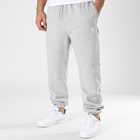 New Balance - Pantalon Jogging Fleece MP41503 Gris Chiné