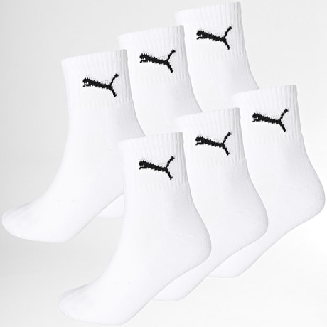 Puma - Lote De 6 Pares De Calcetines 701219576 Blanco