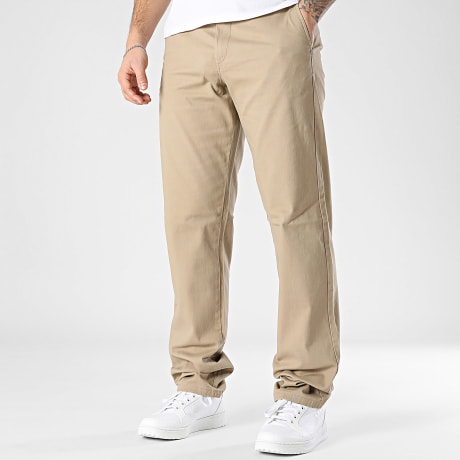 JJ Rebel - Pantalón Chino Relaxed Fit Kenni Sharp Camel