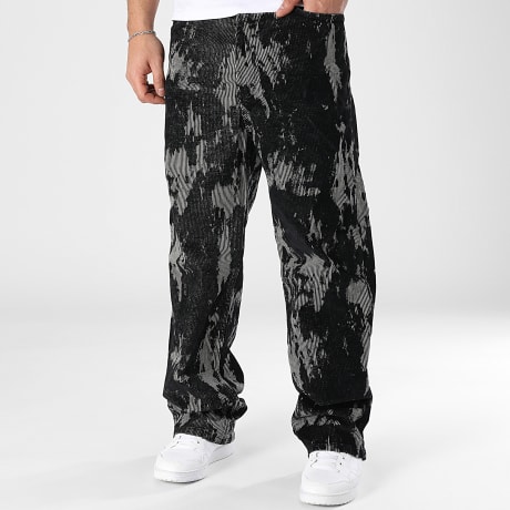 Ikao - Jean Loose Fit Noir Beige