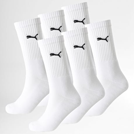 Puma - Paquete De 6 Pares De Calcetines 701219583 Blanco