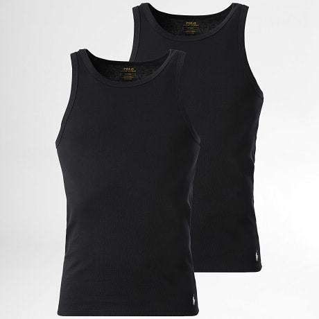 Polo Ralph Lauren - Conjunto de 2 camisolas interiores Original Player Preto