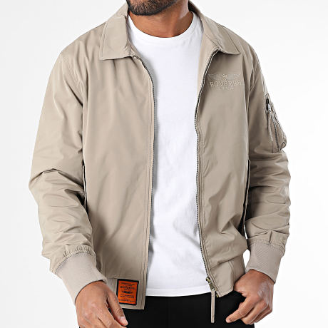 Bombers Original - Chaqueta Bomber Hawk Beige