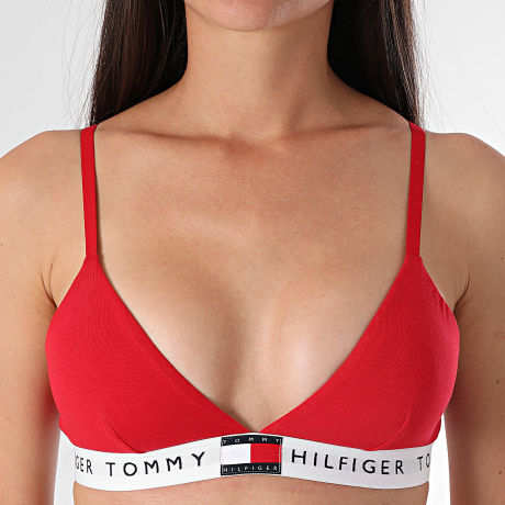 Tommy Hilfiger - Sujetador Mujer 6040 Rojo