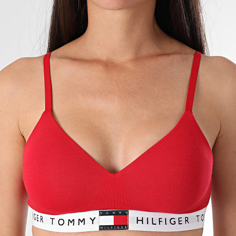 Tommy Hilfiger - Sujetador Mujer 5715 Rojo