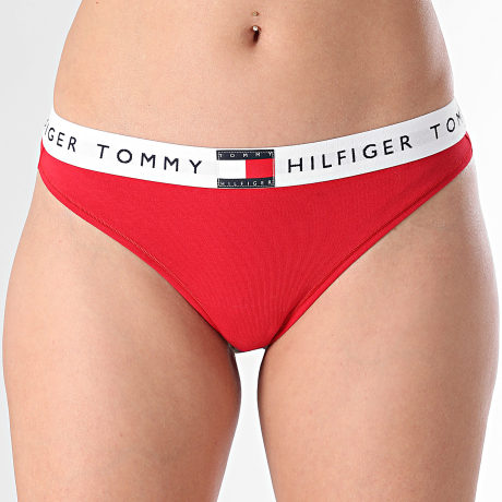 Tommy Hilfiger - Tanga Mujer Classic 6039 Rojo