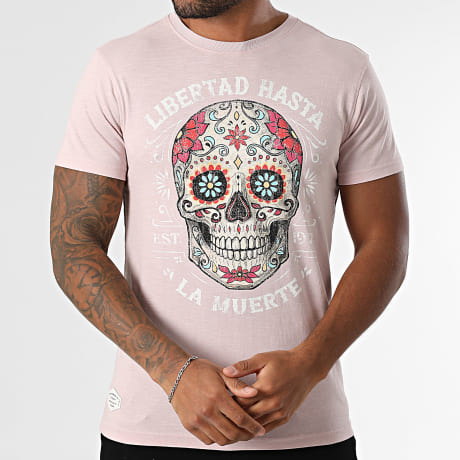 Deeluxe - Tee Shirt Craneo 05T1507M Rosa