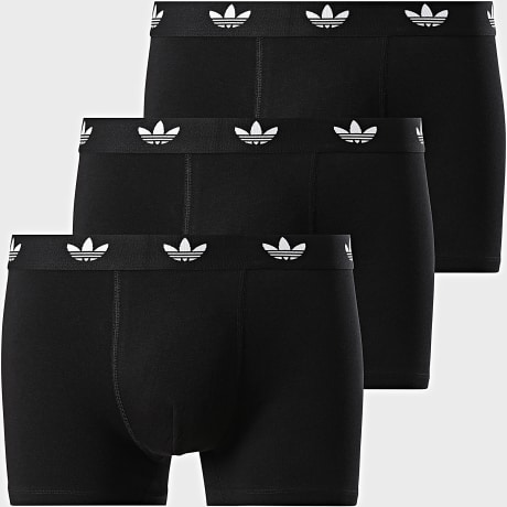 Adidas Originals - Lote De 3 Calzoncillos JK3867 Negro
