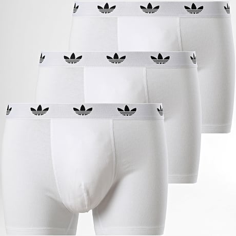 Adidas Originals - Lote De 3 Boxers JK3869 Blanco
