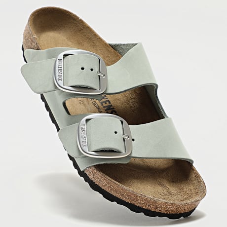 BIRKENSTOCK - Sandalen Women Arizona Big Buckle Hellgrün