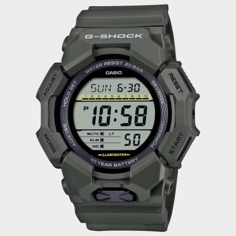 G-Shock - Montre G-Shock GD-010-3ER Vert Kaki