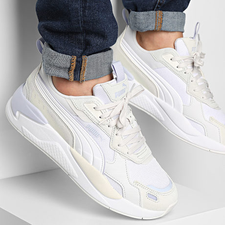 Puma - Zapatillas X-Ray 3 SD 399668 Gris Blanco Clima Frío