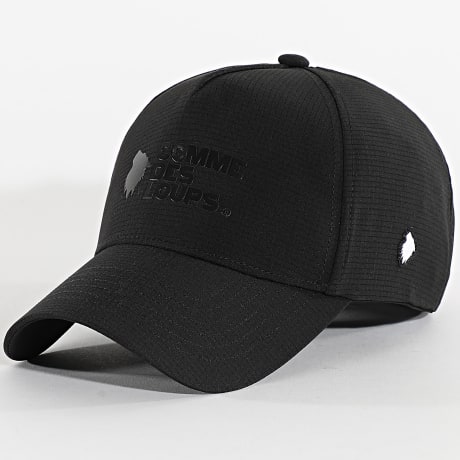 Comme Des Loups - Casquette Ripstop Noir