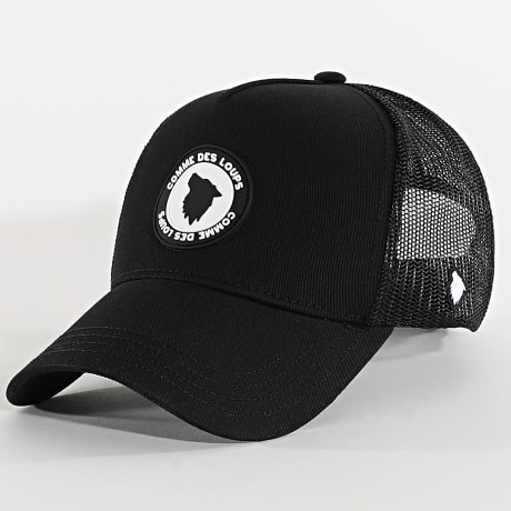 Comme Des Loups - Trucker Nat Cap Black