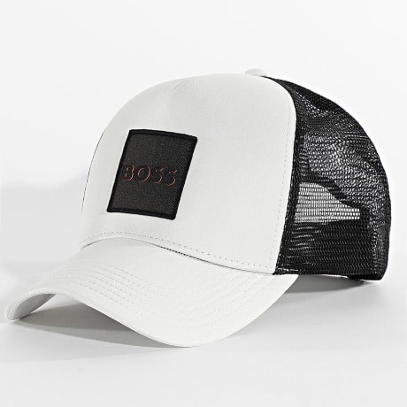 BOSS - Casquette Trucker Elliot 50535622 Gris Noir