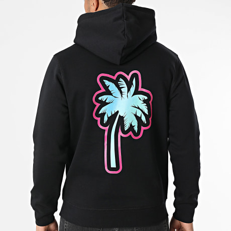 Mougli x La Jungle - Sudadera con Capucha Welcome 2 The Jungle Negro Azul