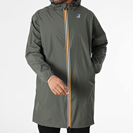 K-Way - Giacca a vento Le Vrai 4.0 Eiffel East Verde Khaki