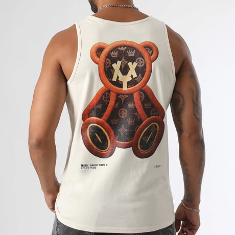 Teddy Yacht Club - Camisola regata bege Premium Lthr