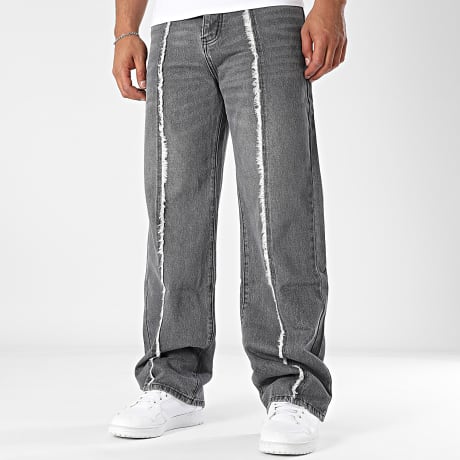 Frilivin - Jean Baggy Fit 509 Gris Antracita
