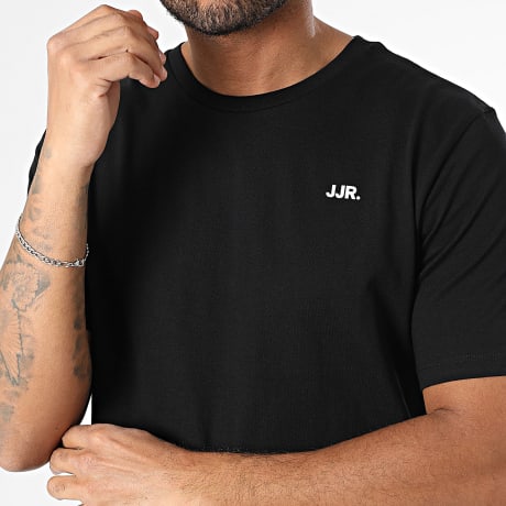 JJ Rebel - Tee Shirt Logo Negro