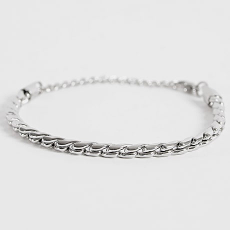Classic Series - 551 Pulseira de corrente de prata