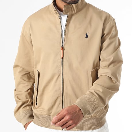 Polo Ralph Lauren - Veste Zippée Original Player Camel