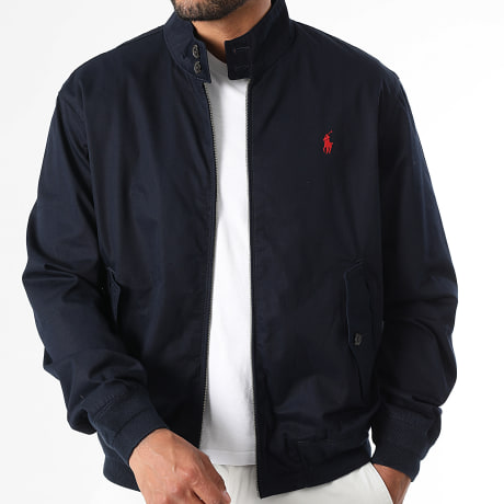 Polo Ralph Lauren - Veste Zippée Original Player Bleu Marine