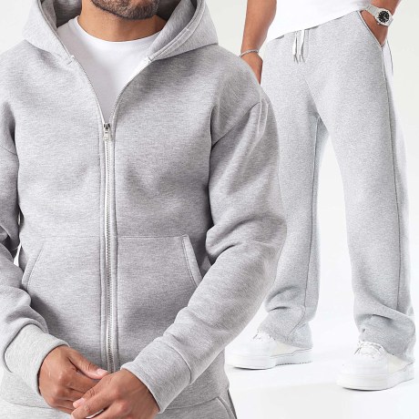 LBO - Ensemble De Survetement 1876 1357 Gris Chiné