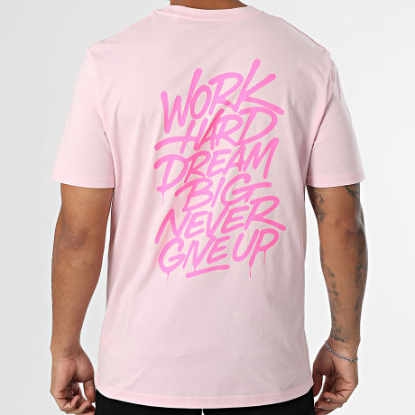 Super Prodige - T-Shirt Oversize Large Mindset Pink Fluo Pink