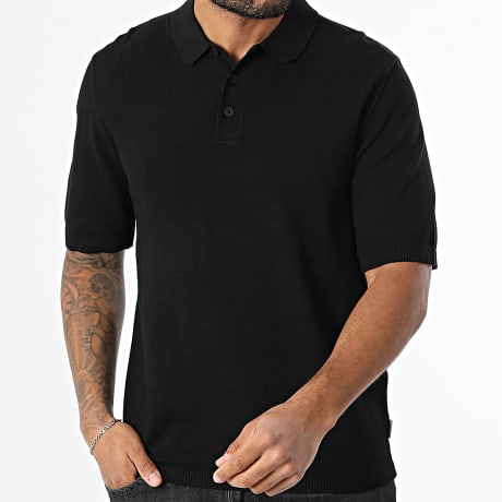 JJ Rebel - Polo Manches Courtes Callum Negro