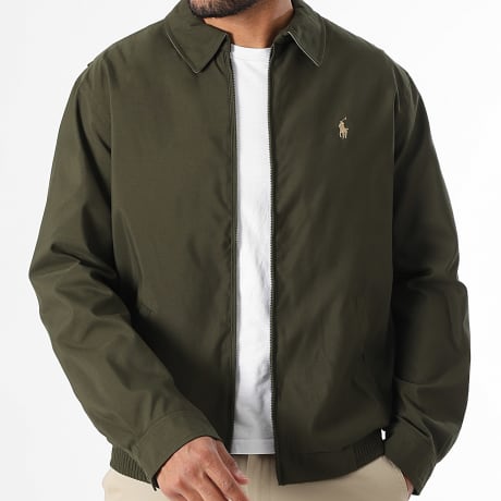 Polo Ralph Lauren - Veste Zippée Original Player Vert Kaki