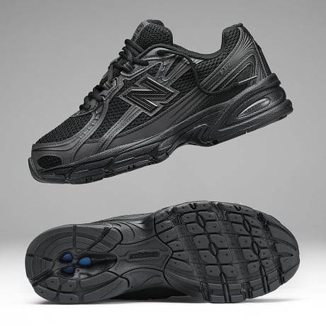 New Balance - Baskets 740 Black Cement