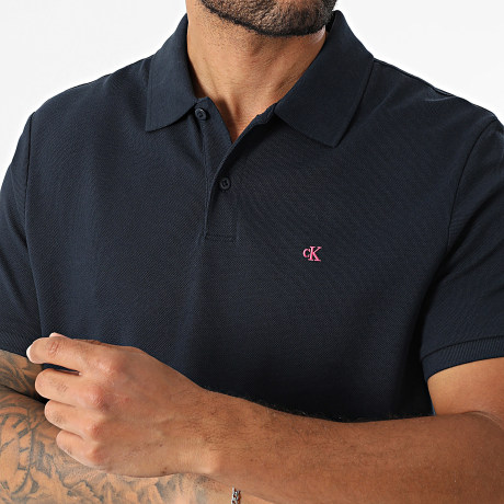 Calvin Klein - Polo Manches Courtes M269 Bleu Marine